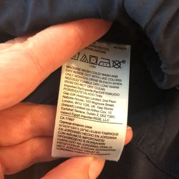 Banana Republic XS Navy Blue Joggers - Picture 6 of 8